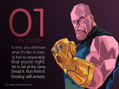 Thanos 2dart avengers caricature illustration infinitystones infinitywar infinitywarcountdown marvel thanos