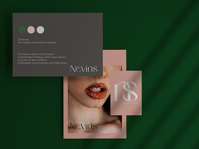 Corporate identity for a beauty studio branding design flat graphic design icon illustration logo logo design minimal typography ui ux vector web