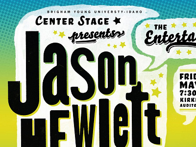 Center Stage Presents: Jason Hewlett