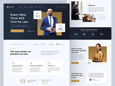 Law Firm Company Website Design