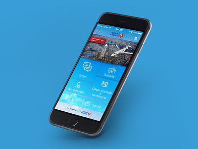 THY Communication App app fly mobile design mockup thy turkish airlines türk hava yolları