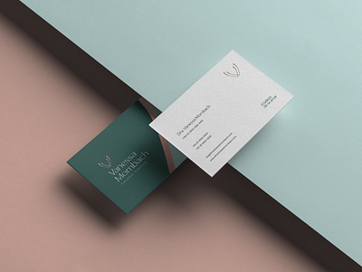 Vanessa Mombach branding business cards design flyer fresh graphic design illustration logo paper stationary stationery