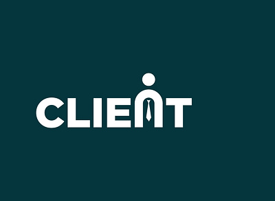 CLIENT - wordmark logo graphic design logo
