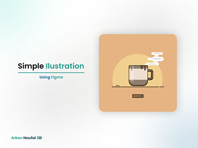 Simple Illustration Using Figma design graphic design illustration