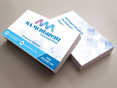 Mockup Card MA Montagem business card