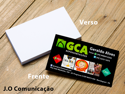 New Business card creation and developing and printing Geraldo card creation