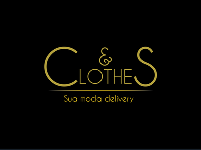 Creation and development logo Cluthers clothing store creation developement logo