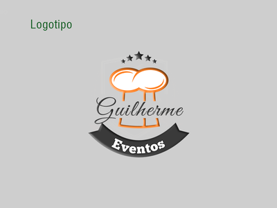 Creation and development of logo Guilherme Eventos