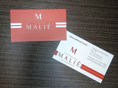 Business cards, new color