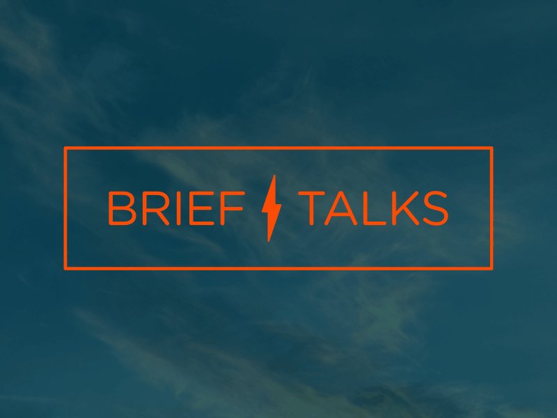 Brief Talks 2 (GIF) bolt branding brief logo mutte talks