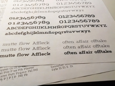 Mutte Slab print tests