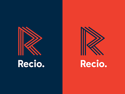 Recio audiovisual branding logo logotype madebyborn motion production r recio