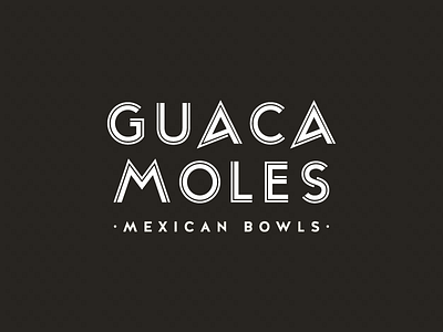 Guacamoles avocado branding guacamole madebyborn mexican restaurant type typography
