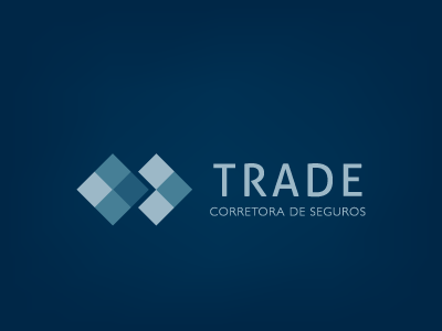 Trade Corretora branding design logo marca