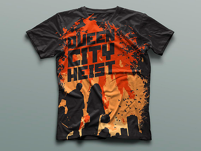 Queen City Heist apparel band merch shirts