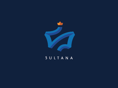 Sultana crown gold icon imperial king logo logotype ottoman princess queen royal sultana