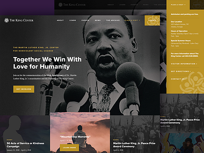 Historic Nonprofit Website Spec Design web design