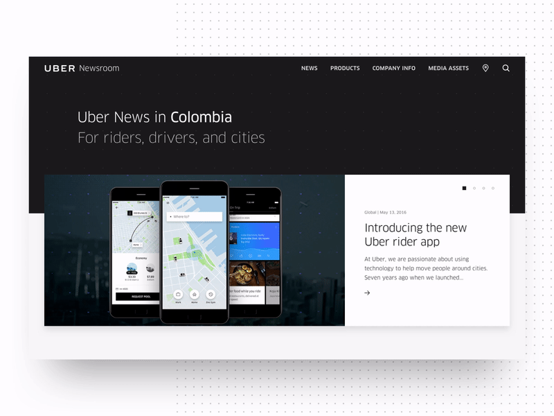 Uber Newsroom | Animation