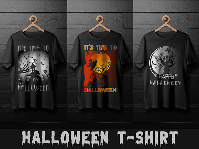 Halloween T-Shirt black boo design flying witch halloween halloween costume halloween party haunted house illustration letter scary scary night shirt t t shirt t shirt costume t shirt design vector witch