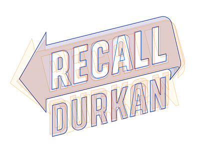 Recall Durkan lettering iterations branding custom type logo process sketch