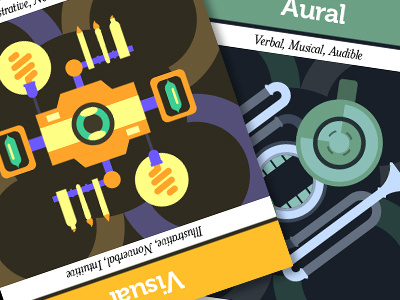 Visual & Aural card game