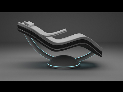 Dentist chair 3d blender