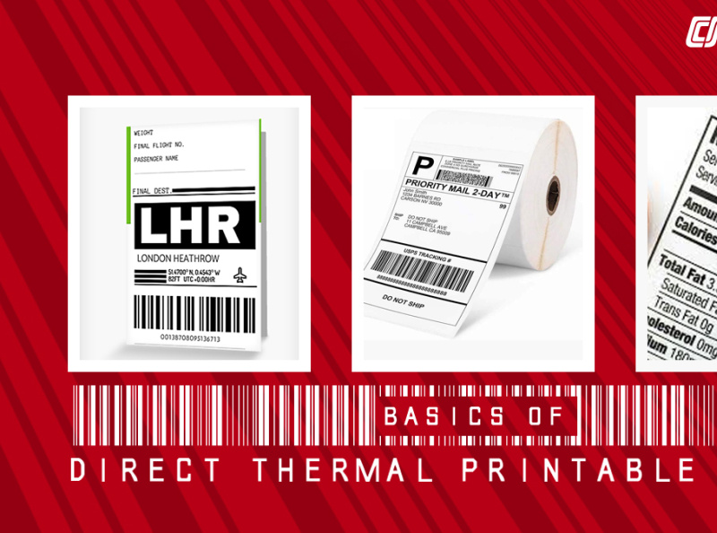 Basics of Direct Thermal Printable Labels by Cosmo Films on Dribbble