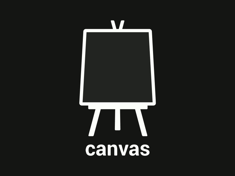 Canvas branding gif identity logo minimal