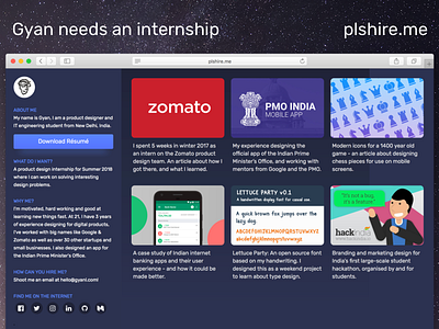 plshire.me internships product design ui ux web