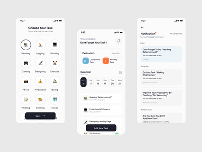 TaskQ- task management mobile app activity app design exploration habit inspiration mobile mobile app mobile application ui project task task management todo ui uiux user interface ux uxui