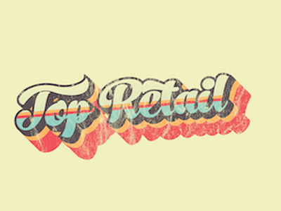 Logo Top Retail graphic design logo
