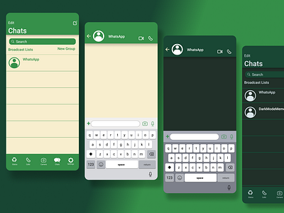 WhatsApp Iphone Redesign