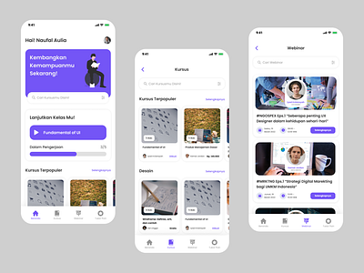 App Design: Kursus Kita UI Design abstract app app design application branding design graphic design illustration logo mobile design mobile ui ui ui design ui ux uidesign uiux ux uxui vector visual design