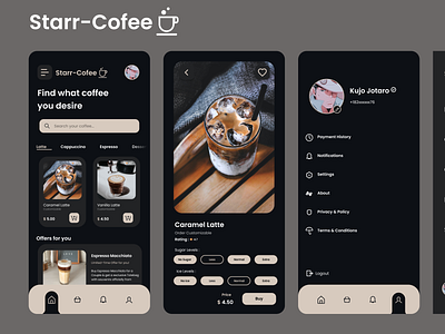 Starr-Cofee UI Design