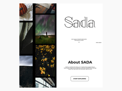 Sada Website design