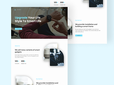 UPGRADE Website design ui web