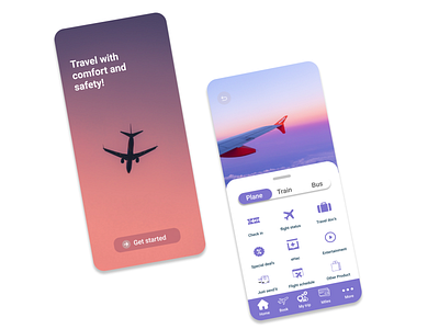 Redesign travel app figma redesign ui