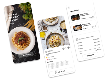 Redesign food delivery app