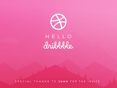 Hello Dribbble