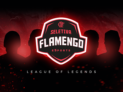 Seletiva Flamengo eSports esports leagueoflegends logo