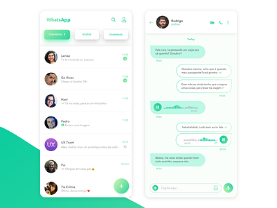 Whatsapp - UI Redesign