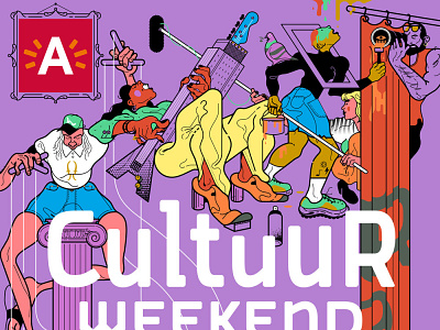 Culture Weekend campaign culture design festival illustration poster posterdesign