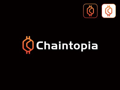 Chaintopia crypto logo design app icon branding business logo c logo creative crypto crypto icon crypto logo cryptocurency design exchange gradient logo graphic designer icon letter c logo logo type modern logo vector web