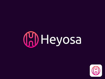 H + O logo design