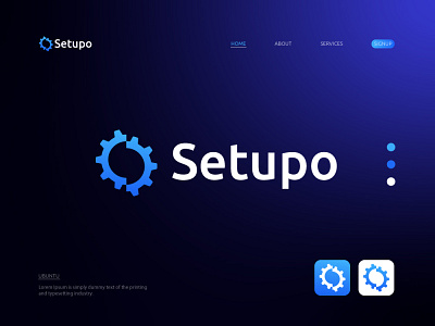 Setupo Logo Design