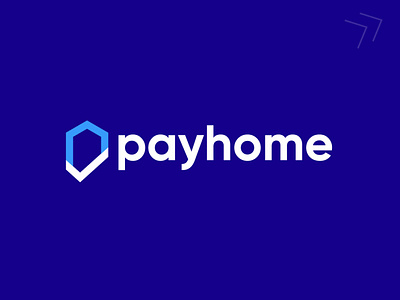 Payhome minimalist logo design