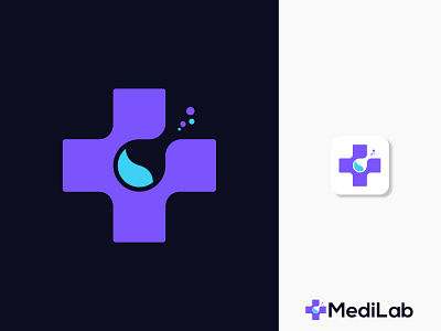 Medilab minimalist logo design brand identity branding health logo lab logo logo design logo designer medical logo minimalist logo startupp logo symbol