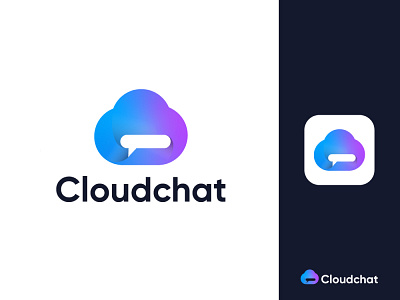 Cloudchat logo design