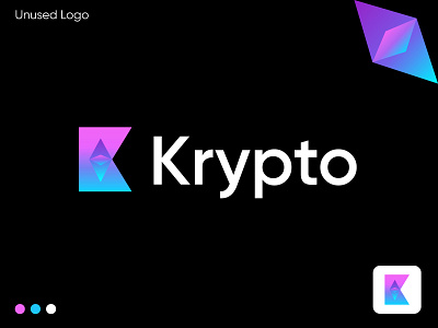 Krypto logo blockchain brand identity branding coin crypto logo datasaas finance financial fintech logo logo logo design logo designer logos modern logo nft pay logo symbol technology token web3