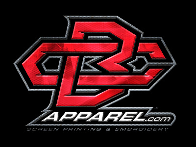 Bc Apparel apparel black brand interlocking monogram red vector